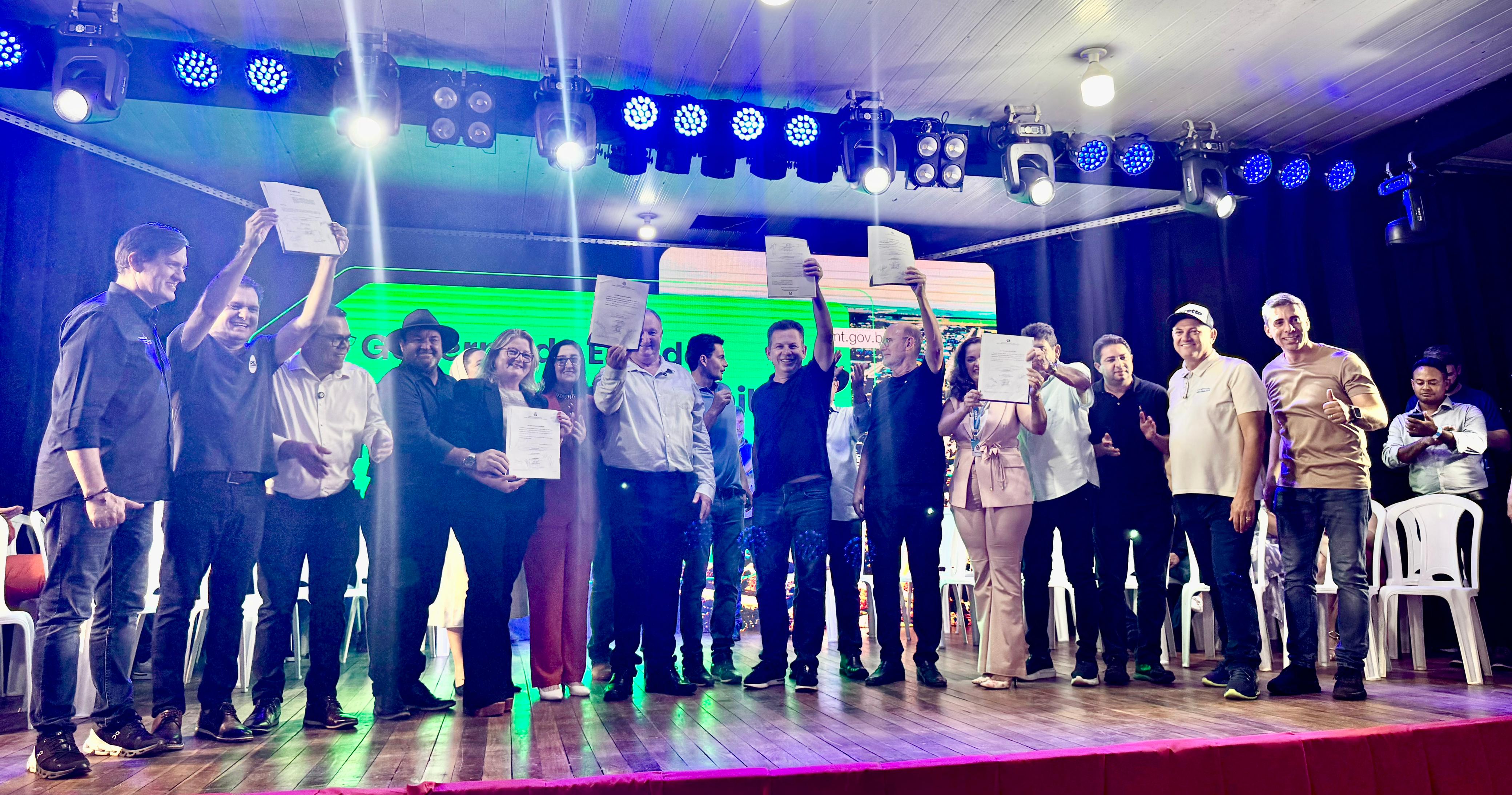 Moretto destaca moradia e infraestrutura durante agenda do Governo de MT em Sapezal